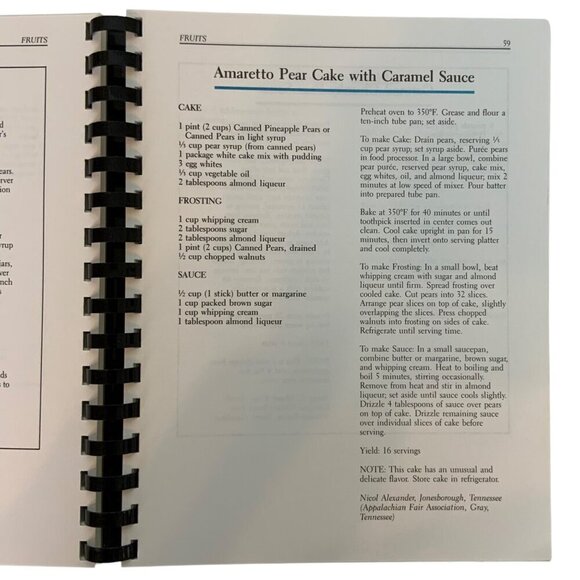 Ball Blue-Ribbon Cookbook First Edition 1992 Spiral Bound Recipe Book - Picture 8 of 15